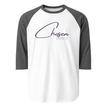 Load image into Gallery viewer, Women's "Chosen" 3/4 sleeve raglan shirt