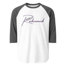 Load image into Gallery viewer, Women's "Redeemed" V2 3/4 sleeve raglan shirt