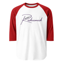 Load image into Gallery viewer, Women's "Redeemed" V2 3/4 sleeve raglan shirt