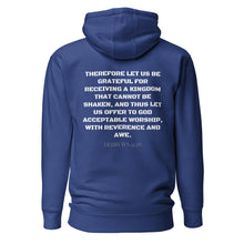 Load image into Gallery viewer, Men's "Unshakable Kingdom" Hoodie