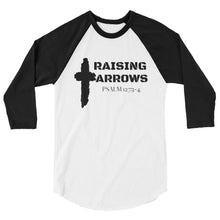 Load image into Gallery viewer, Men's "Raising Arrows" 3/4 sleeve raglan shirt