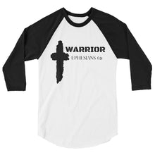 Load image into Gallery viewer, Men's "Warrior" 3/4 sleeve raglan shirt