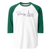 Load image into Gallery viewer, Women&#39;s &quot;Raising Arrows&quot; V2 3/4 sleeve raglan shirt
