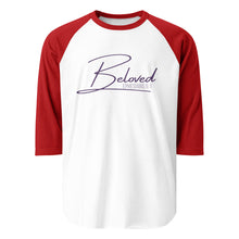 Load image into Gallery viewer, Women&#39;s &quot;Beloved&quot; 3/4 sleeve raglan shirt
