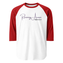 Load image into Gallery viewer, Women&#39;s &quot;Raising Arrows&quot; V2 3/4 sleeve raglan shirt
