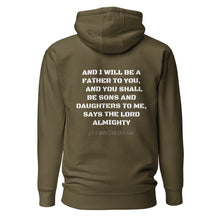 Load image into Gallery viewer, Men&#39;s Journeying&quot; Hoodie with scripture
