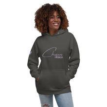 Load image into Gallery viewer, Women&#39;s &quot;Chosen&quot;Hoodie with Scripture
