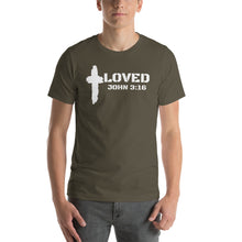 Load image into Gallery viewer, Men&#39;s &quot;John 3:16&quot; Premium t-shirt
