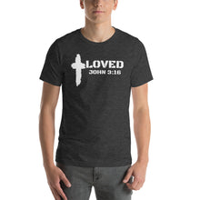 Load image into Gallery viewer, Men&#39;s &quot;John 3:16&quot; Premium t-shirt
